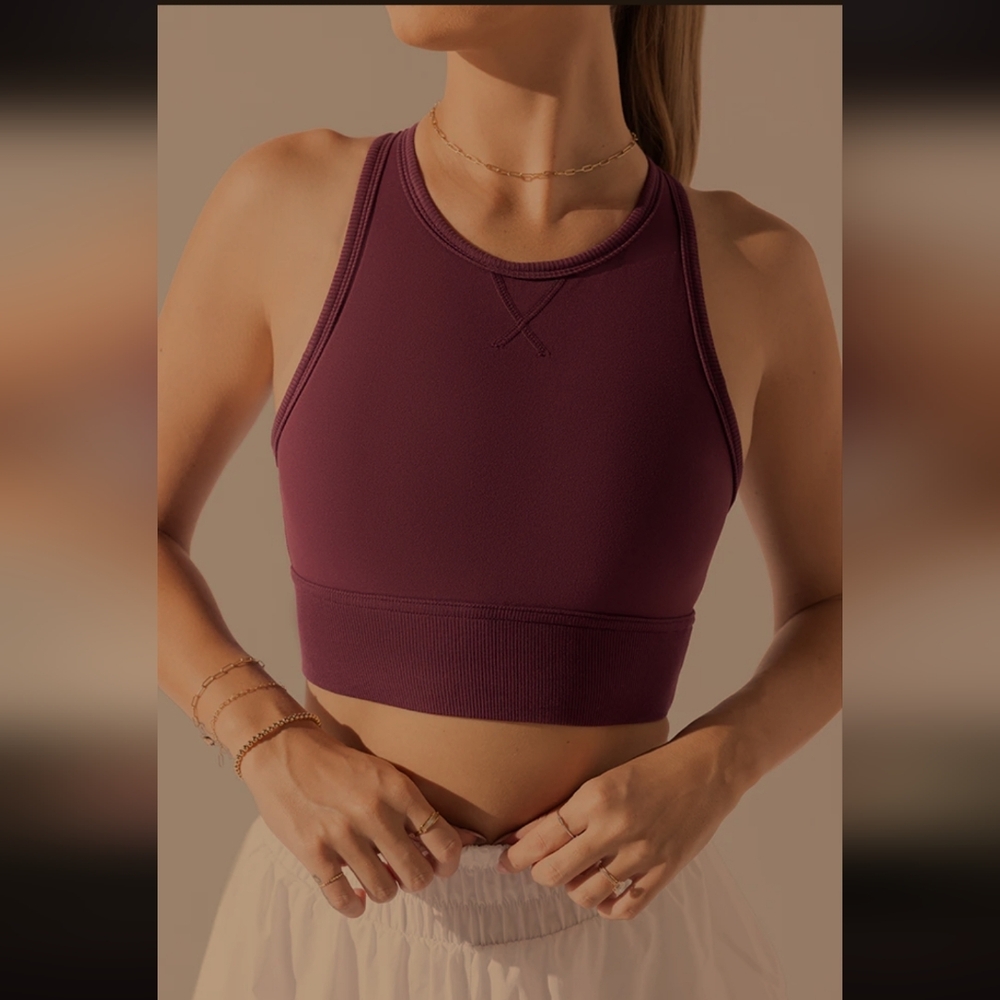 EUC Popflex Sweat Sesh Crop Top